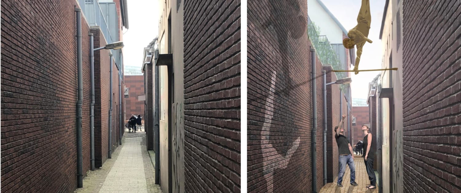Romkessteeg nieuwe situatie